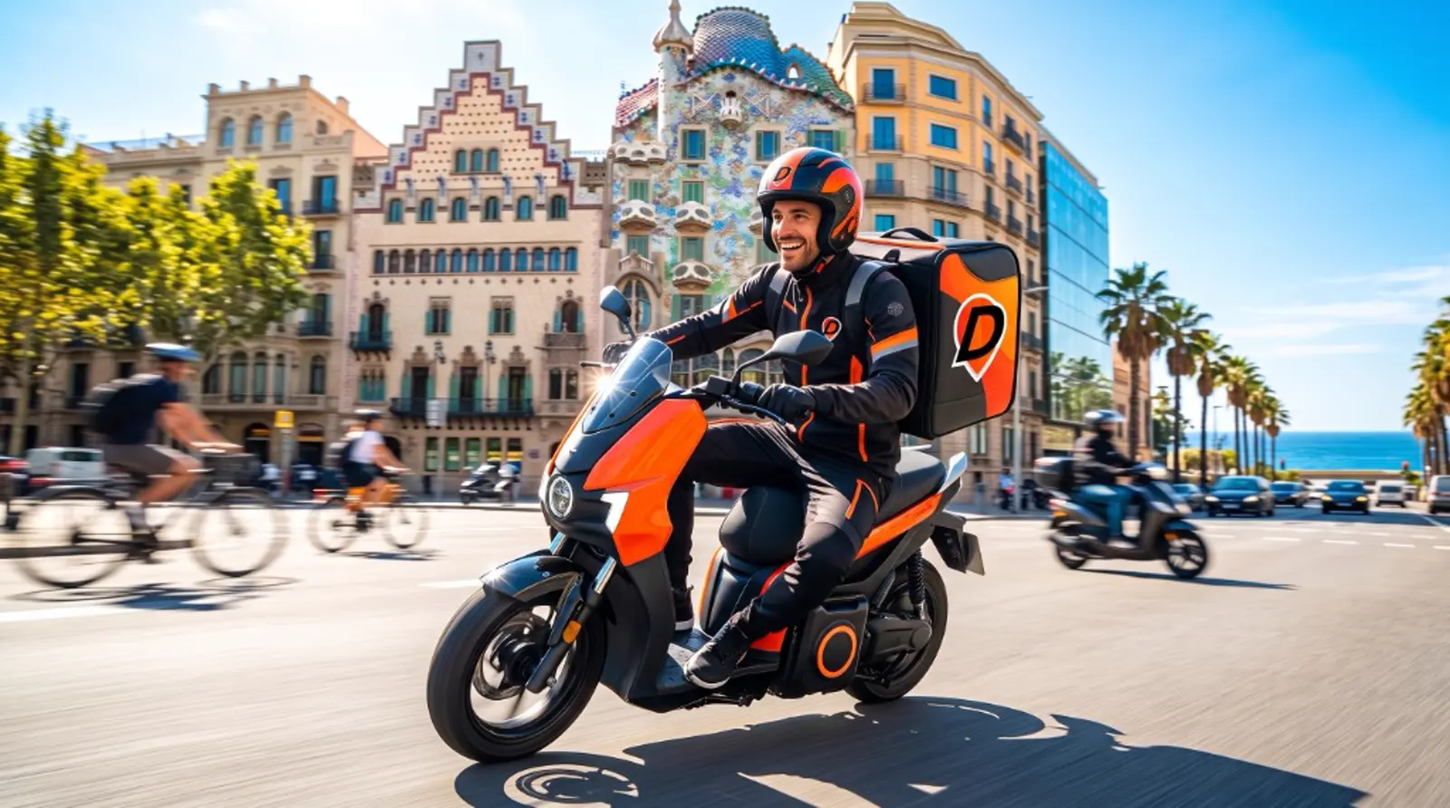 Mensajero independiente en España con horarios flexibles