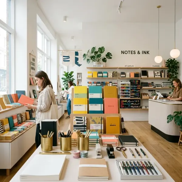 Papelería y Comercio Local en Barcelona